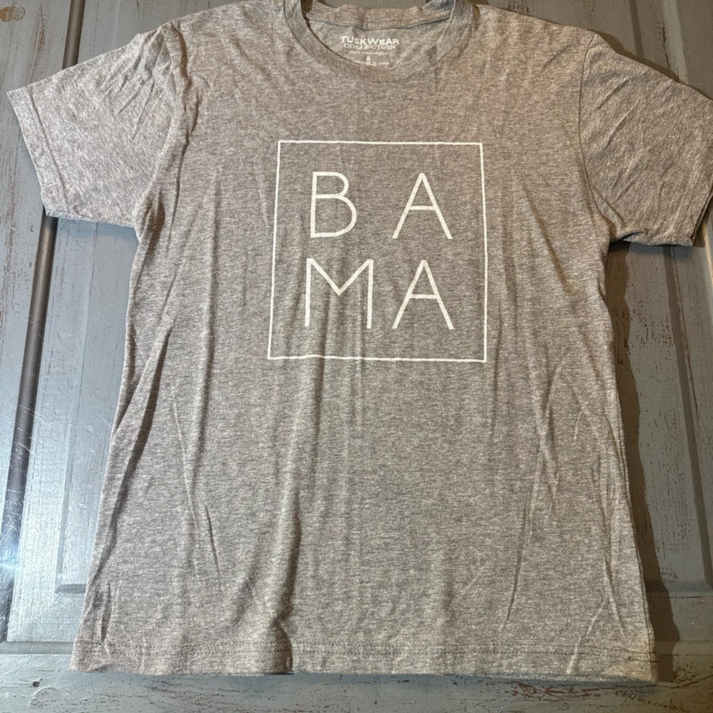 Tuskwear Collection Alabama Crimson Tide Tee Tshirt Gray BAMA Women's Small - Picture 2 of 6